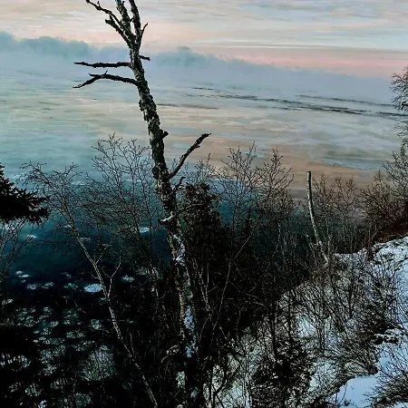 Cliff Dweller On Lake Superior Tofte Exterior foto